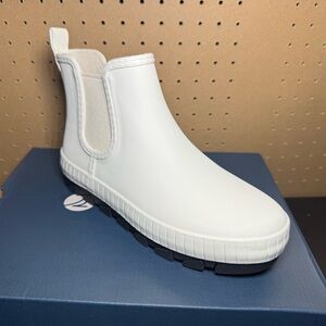 Sperry Women's White Rain Boots Size 8